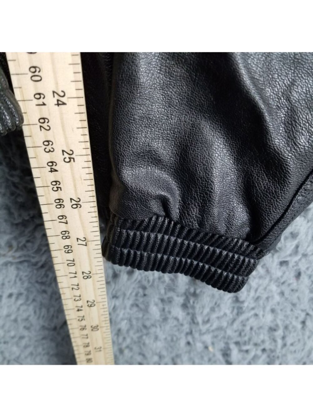 Spanx Pants Womens 3X Black Faux Leather Look High Rise Shaping Pocket Jogger - Picture 5 of 14
